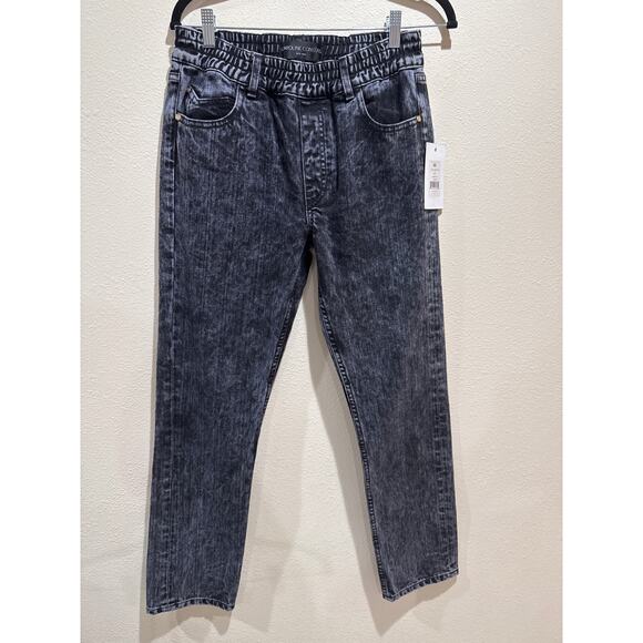 CAROLINE CONSTAS Remi Pull-On Jeans Black size 27 NEW - Picture 1 of 4